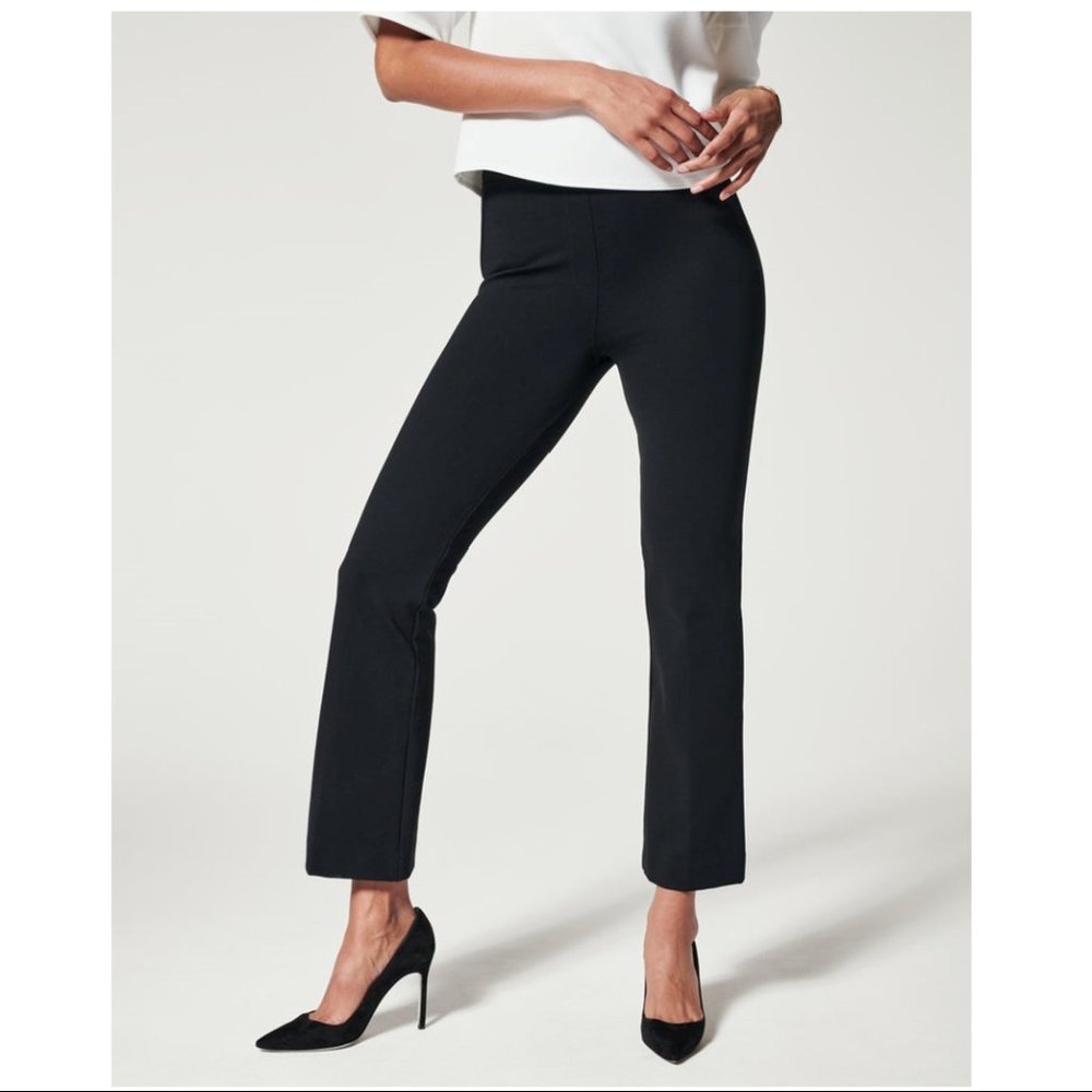 SPANX The Perfect Pant Kick Flare in Black - L